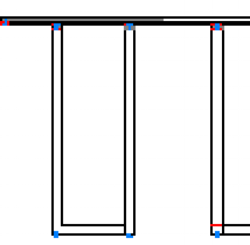 METAL & ACRYLIC CONSOLE