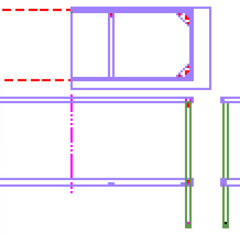 WROUGHT AND GLIDED CONSOLE
